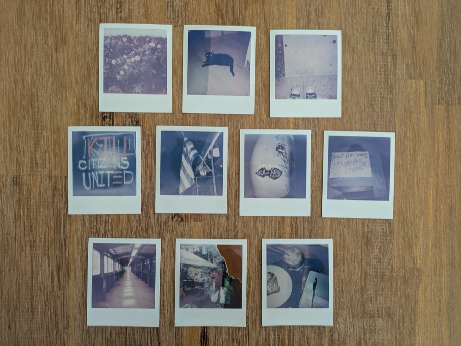Vacation Polaroids
